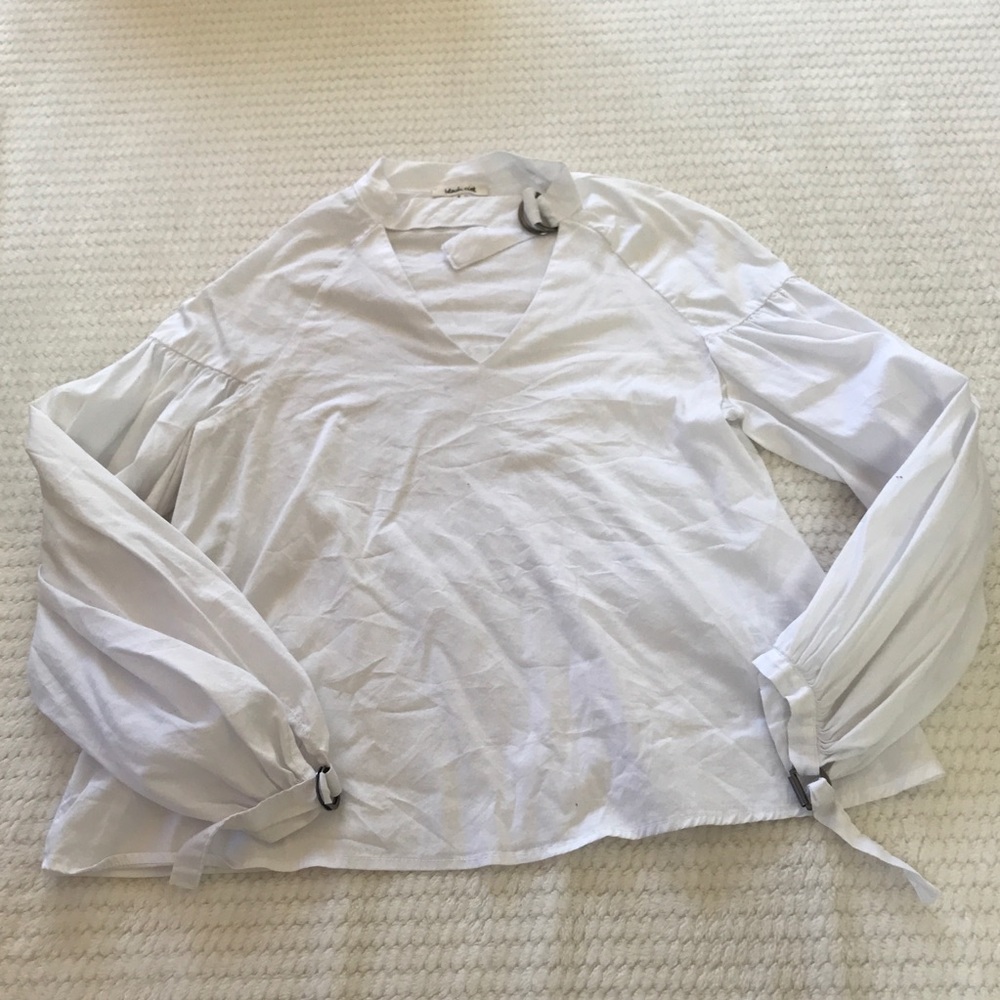 Balloon Sleeve Blouse
